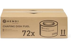 HENDI 194355 Pâte Combustible pour Chafing Dish en boîte