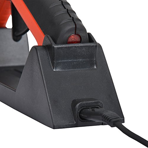 HECHT Elektro-Klebepistole 1812 Heißklebe-Pistole arbeiten ohne Kabel (80 Watt, inkl. Heizstation und Transportkoffer) - 8