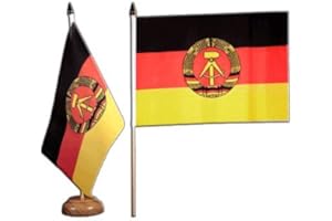 Flaggenfritze Tischflagge Tischfahne Deutschland DDR - 15 x 22 cm