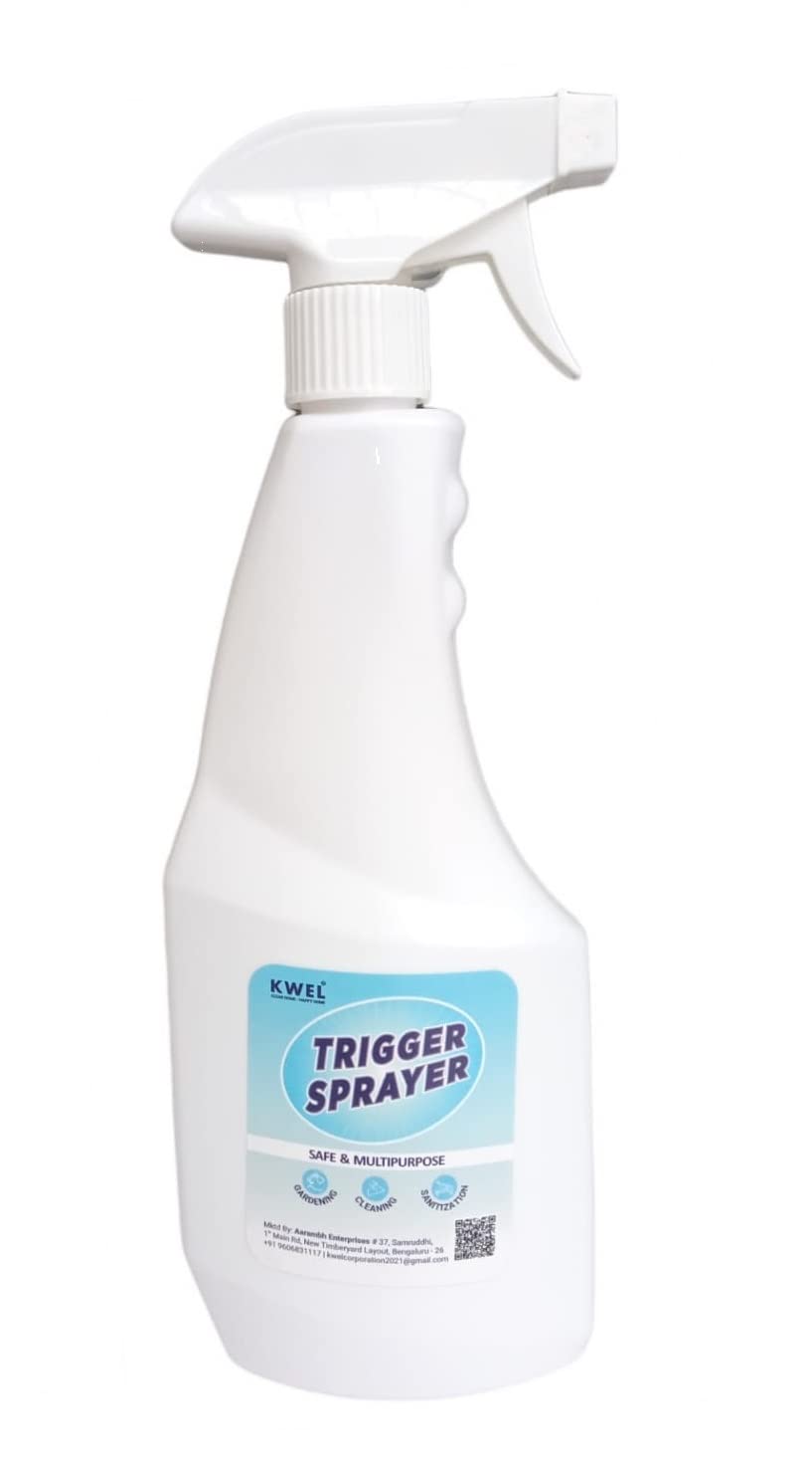 KWEL Flat Spray Bottle Review: 500ml Trigger Spray Bottle for Sanitizer, Ironing & More