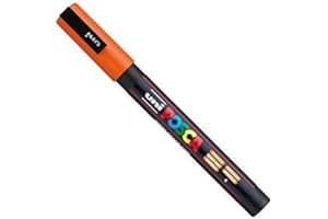 Posca PC-3m por Uni-Ball - Línea Completa Of 40 Colores Disponibles - Naranja