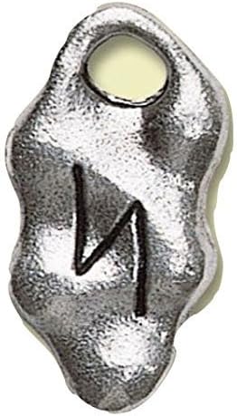 Hist Sigil / Sowilo Rune Pendant / Amulet / Talisman from Tin for Health and Vitality