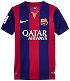 Waschmaschinenfest Nike Jungen Trikot FC Barcelona Home Stadium Loyal Blue/2-Full Sponsor/Sunlight, XL