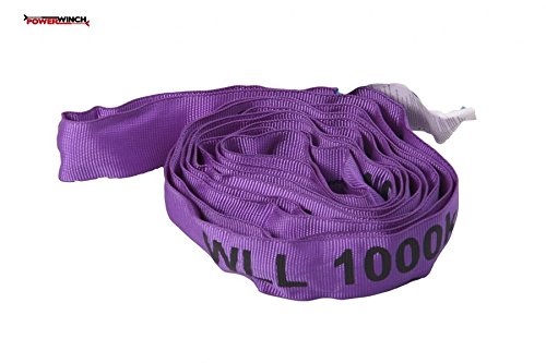 PowerWinch Rundschlinge POLYESTER (PES) EN 1492-2/A1 1000kg 12m Umfang, 6m Nutzlänge