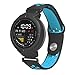 Produktbild Strap Watch Band,Janly Sport Weiches Silikon Ersatz Uhren Armband Handgelenk Bügel für Huami Amazfit Verge (Blau)