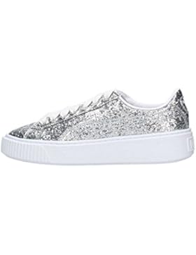 Puma Damen Basket Platformglitter Sneaker