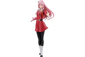 Jiumaocleu DARLING in the FRANXX Zero Two Figure Statue 02 Figure Model, Anime Action Figure Sculpture, PVC Handmade Collectible Desktop Decoration Gifts for Fans