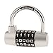 Imported 5 Digit Combination Padlock Travel Luggage Locker Security Lock - Silver L RS.720.00