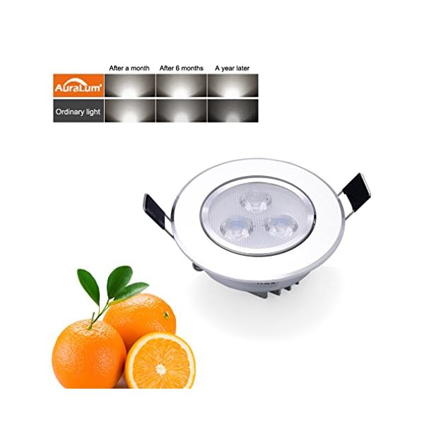 4 x Auralum® LED Recessed Light Spotlight Fitting - Image 7