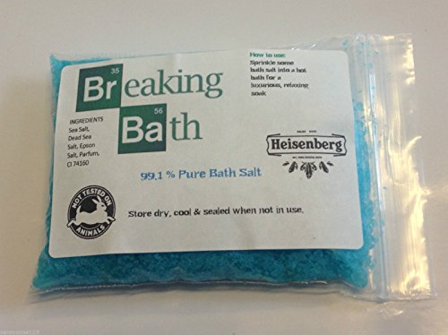 Breaking Bad Heisenberg's Blue Crystal Meth Bath Salt - Relaxing Choice of Scent (Pink Candy (Women))