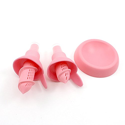 MMRM Hand Halten Zitrone Pressung Sprüh Entsafter Fruchtsaft Sprüher Vernebler – Rosa - 2