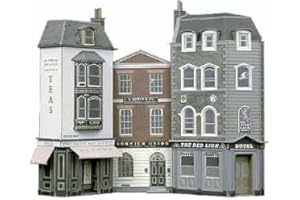 Superquick 1:72 Hotel, Offices and Restaurant Low Relief Card Kit C1