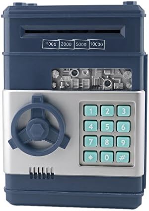 Maistore Kids Electronic Money Safe Box Password Saving Bank ATM for Coins and Bills
