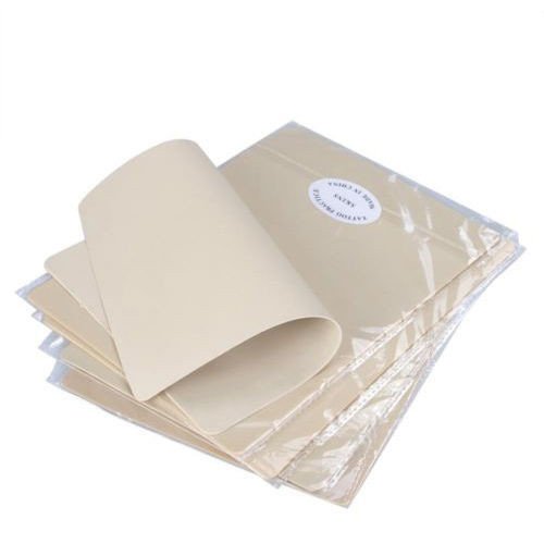 Ardisle 10 X Learning Blank Tattoo Tattooing Fake False Practice Skin 20 x 15cm Synthetic - Double Sided