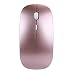 Produktbild Schlanke wiederaufladbare 2,4G Wireless Mouse - Btruely kabellose optische Mäuse mit USB-Nano-Empfänger für Notebook, PC, Laptop, Computer (Rosa 1)