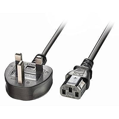 Lindy 30433 Cordon Secteur UK 3 Broches vers IEC C13, 2m