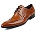 Produktbild Qzny Herren Lederschuhe 2018 Herbst Business-Kleid Schuhe Mode Geschnitzt Schuhe Formale Business Arbeitsschuhe (Farbe : Ein, Größe : 41)
