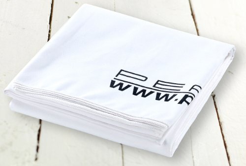 PEARL Extra saugfähiges Mikrofaser-Badetuch 180 x 90 cm, weiß - 2