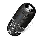 【AUSGEZEICHNETE MULTIFUNKTION】 Unterstützt sowohl Bluetooth- als auch Kabelwiedergabemodi und ist perfekt kompatibel mit Smartphones, Tablets, Computern, Fernsehgeräten, Laptops und anderen Wiedergabegeräten. eingebautes Mikrofon, Freisprechfunktion, Freisprechfunktion; 12 Stunden Wiedergabezeit (50% Lautstärke) / 8 Stunden (80% Lautstärke); Verbindungston und Alarm bei schwacher Batterie.