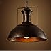 Produktbild Pendelleuchte Retro Vintage Industrielle Hängeleuchte E27 Kronleuchter Deckenleuchte Regenschirm Lampenschirm Deckenlampe Für Loft Wohnzimmer Esszimmer Cafeteria Restaurant Flur Café Rost Leuchte