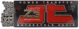 JT Sprockets JTC525Z3112RL 112 Link Steel Super Heavy Duty X Ring Drive Chain (525Z3)