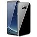 Price comparison product image Galaxy S8 case,360° Full Body Ultra Thin Metal Frame Magnetic Adsorption Case Lightweight Aluminum Alloy Bumper 9H Tempered Glass Back Cover [With Tempered Glass in Front] Phone Case skin [Support Wireless Charging] for Galaxy S8 Black