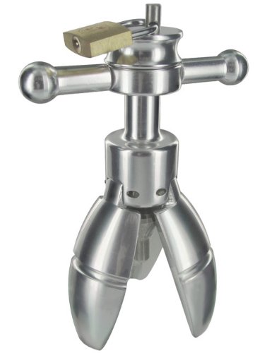 Preisvergleich Produktbild Master Series Trillium Steel Locking Anal Plug