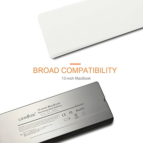 LENOGE Hochleistung Neue Akku Für Apple Macbook Li-ion Ersatz Batterie A1185 A1181 MA561 MA561FE/A MA561G/A MA561J/A 10.8V 5600mAh - 2
