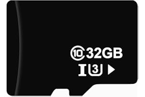 ZUNHAI 32 Go par caméra espion, caméra de sécurité, performances jusqu'à 80 Mo/s, classe 10, U3