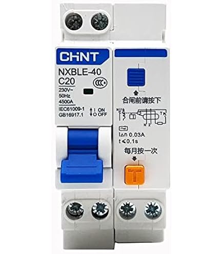 Hager - Interruttore Differenziale Magnetotermico 4P 300Ma 32A Afp482h