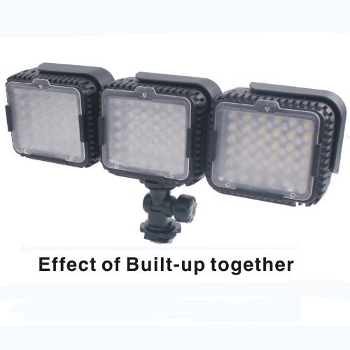SODIAL R  CN-LUX360 Lampe de photographie de LED pour les cameras de Canon Nikon
