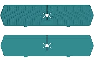 STYLEBEST Tappetino per rubinetto, paraspruzzi per lavello del rubinetto della cucina Grande rubinetto in silicone Tappetino per la raccolta dell'acqua Tappetino per scolare il lavandino dietro il rubinetto