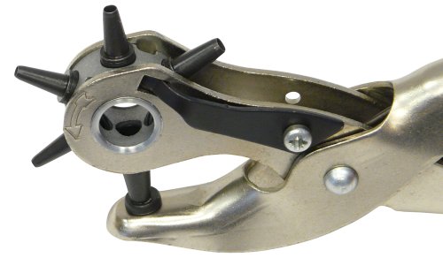 Famex 3519 Revolver Lochzange mit Hebelunterstützung ca. 70% Kraftersparnis - 4