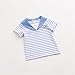 Marc janie Baby Boy's Sailor Stripe Tee Blue 3T