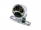  Chrom Retro Look Motorrad Trike Scooter Hinten Stop Rücklicht Birne Stil
