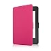 Produktbild Ouneed® Hülle für Kindle Paperwhite , Berühren Sie Stift + HD Schirm-schützender Film + Auto Sleep PU Leather Cover Case für Kindle Paperwhite (6 Zoll, Heißes Rosa)