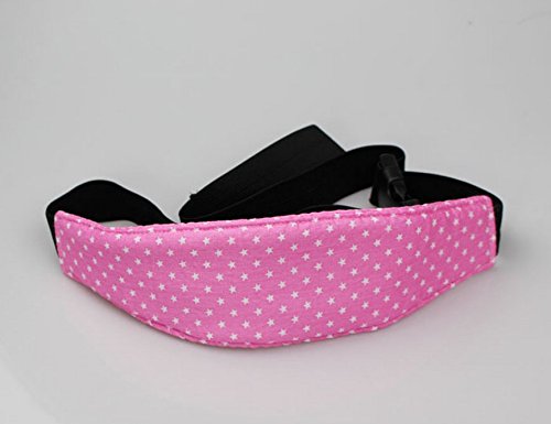 philna12 Kleinkinder Baby childrencar Sitz Head Support Sleeping Gürtel – Rosa Little Star