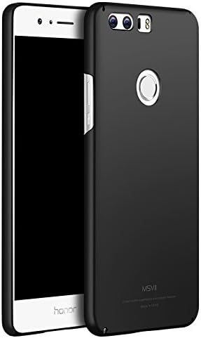 Yooky Hua Wei Honor 8 mobile phone Case Cover , Scratch Resistant Slim Hard Protective PC material Cover Shell for Honor 8 (Black)