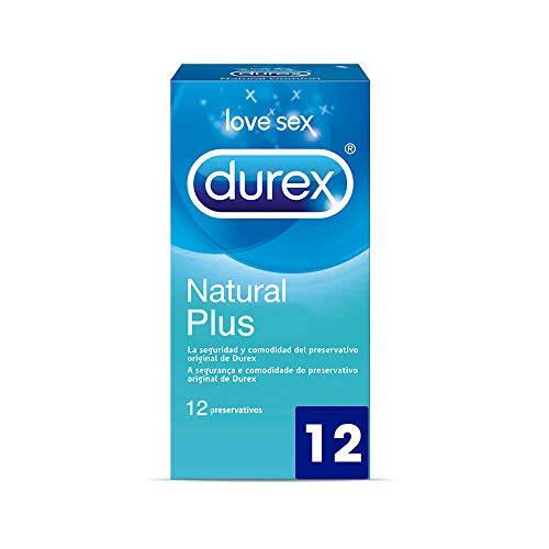 Durex Natural Plus Preservativos - 12 Unidades