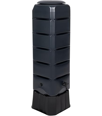 SQUEEZE Master Regentonne 150L - Unterirdischer Wasserspeicher Mit Abdeckung