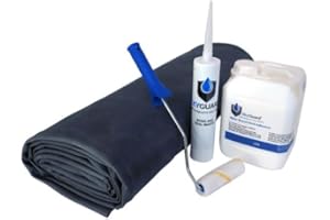 SkyGuard Shed Roof Kit - EPDM Rubber Roofing Kit for Sheds & Outbuildings - Longer Lasting Alternative to Roofing Felt for Sheds (4.2m x 2.5m)