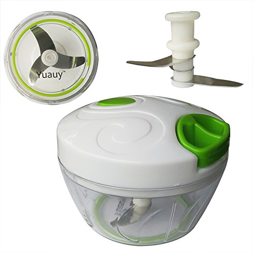 Buy Yuauy Manual Food Chopper Compact Powerful Hand Held Vegetable