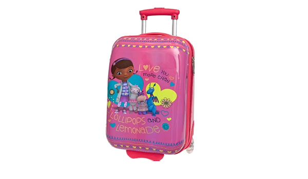 Trolley da Viaggio Rigido 48 cm Disney Dottoressa Peluche : Amazon.it:  Valigeria