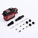 Produktbild Black & Black Aluminium & Plastic & Kupfer Power HD 4,8-6,6 V DC Metallgetriebe 20KG Digital Servo für RC Boot Auto LF-20MG