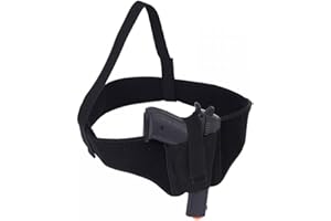 MEROURII Holster Aisselle Tactique, Holster Épaule en Nylon Aisselle Cachée Épaule Gauche Main Droite Holster Ceinture Tactique