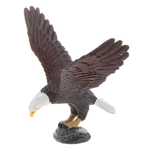 Preisvergleich Produktbild Realistische Tierfiguren Sammlung Plastiktiere Actionfiguren Spielfigur - Adler , 7x9x10cm