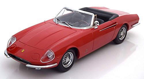 KK SCALE KKDC180051 FERRARI 365 CALIFORNIA SPYDER 1966 RED 1:18 DIE CAST MODEL