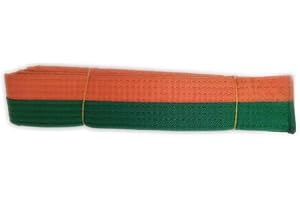 Pandiui23 Cinturón Profesional de Taekwondo Karate Judo Doble Envoltura Artes Marciales Raya Cinturón Deportivo