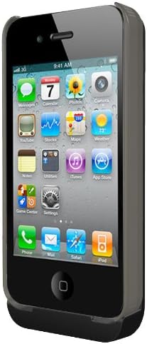 NUU ClickMate PowerPlus Case with Battery Pack for iPhone 4S - Black