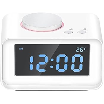 iTOMA Radio Alarm Clock FM Digital Radio Clock Bedside: Amazon.co.uk